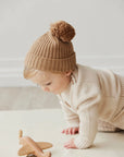 Aurelie Beanie | Caramel Cream