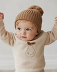 Aurelie Beanie | Caramel Cream