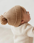 Aurelie Beanie | Caramel Cream