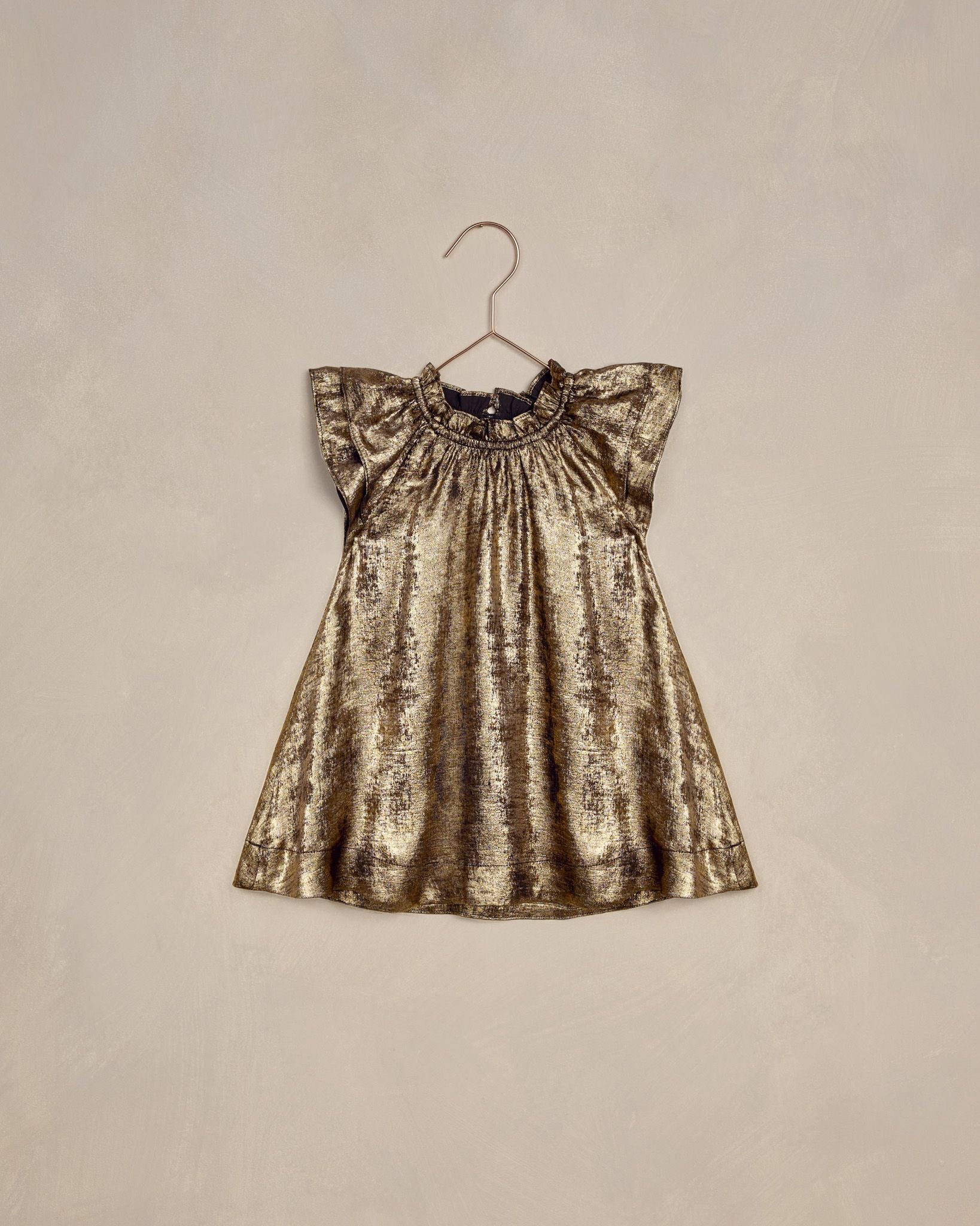 Isabella Dress | Gold