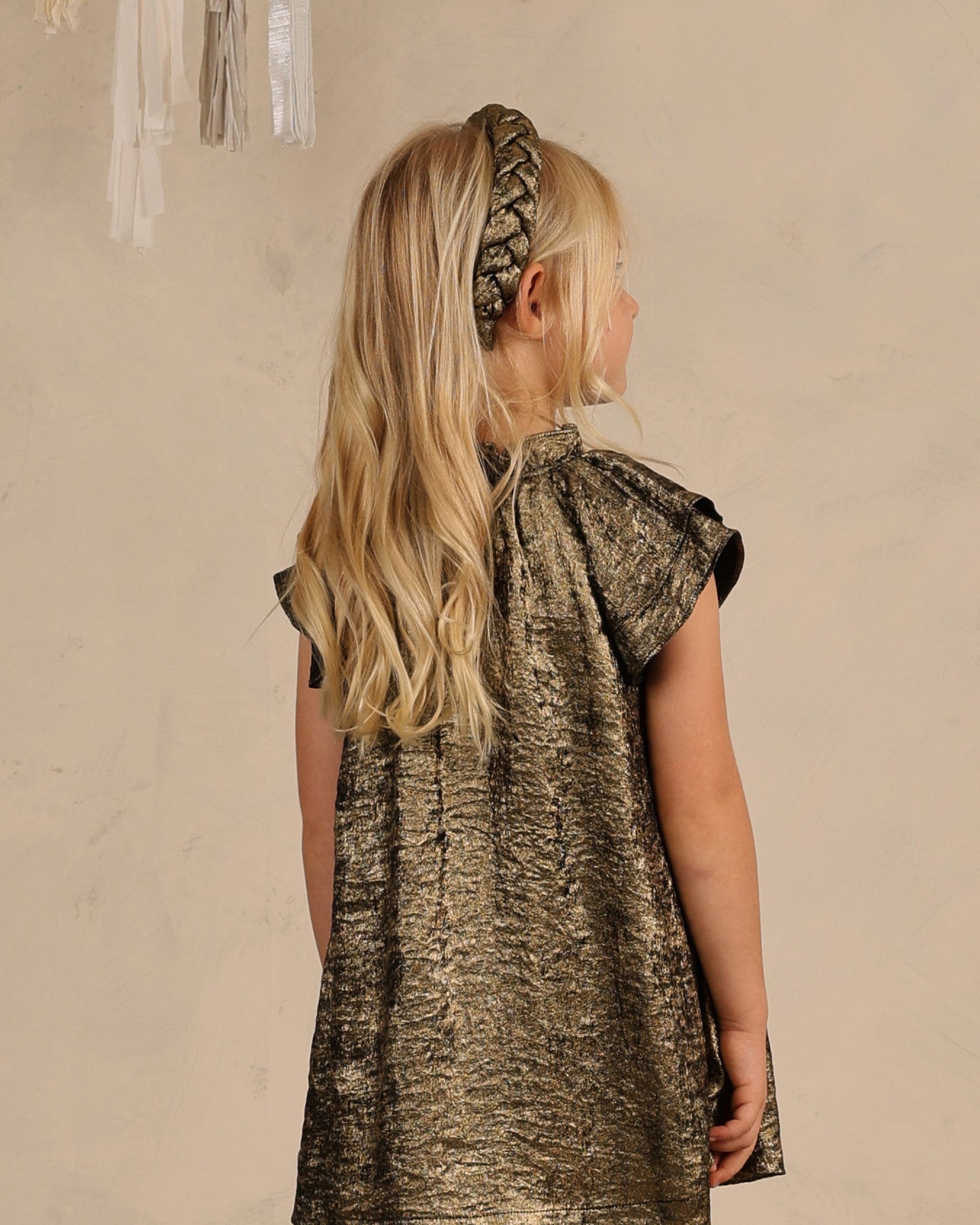 Isabella Dress | Gold