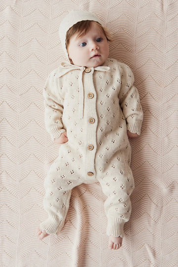 Emily Onepiece | Light Oatmeal Marle