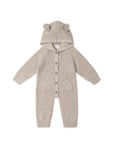 Bear Knit Onepiece | Sand Marle Fleck