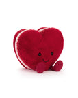 Amuseables Arlette Heart Macaron | Red
