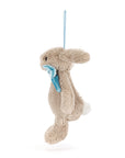Bashful Beige Bunny Decoration