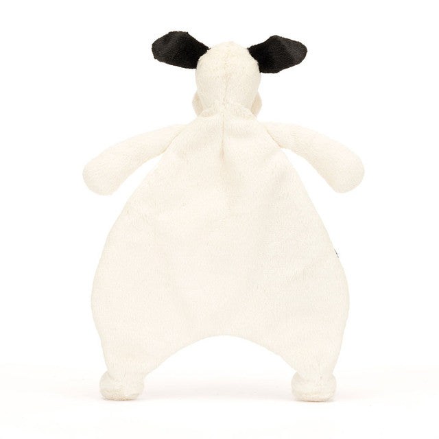 Jellycat | Bashful Black Cream Puppy Comforter 