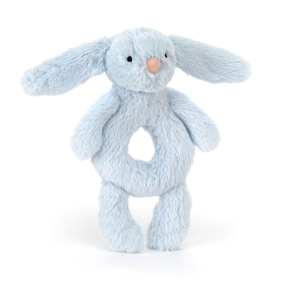 Jellycat | Bashful Bunny Ring Rattle | Blue 