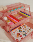 Creative Art Caddy | Glitter Rose