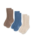 Rib Socks, 3pk | Sleet Mix