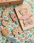 Wooden Teddy Dress Up Puzzle