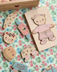 Wooden Teddy Dress Up Puzzle