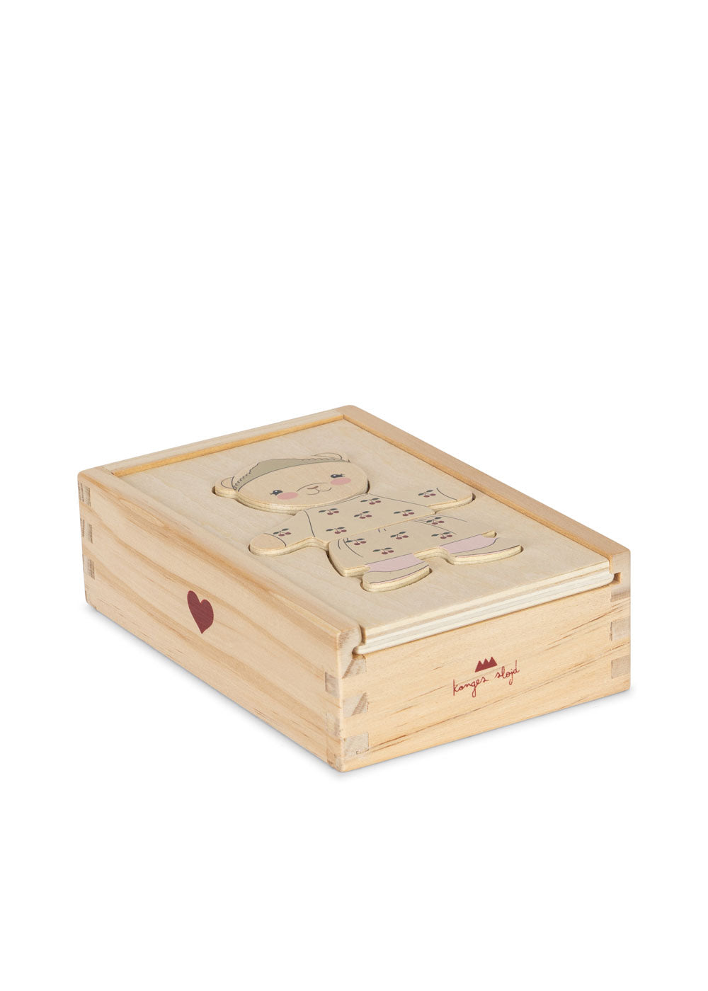 Wooden Teddy Dress Up Puzzle
