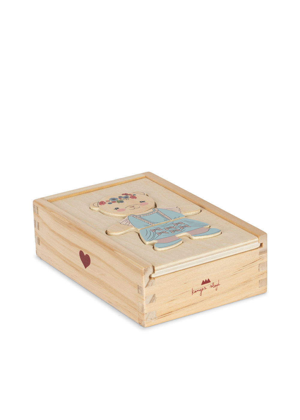 Wooden Teddy Dress Up Puzzle