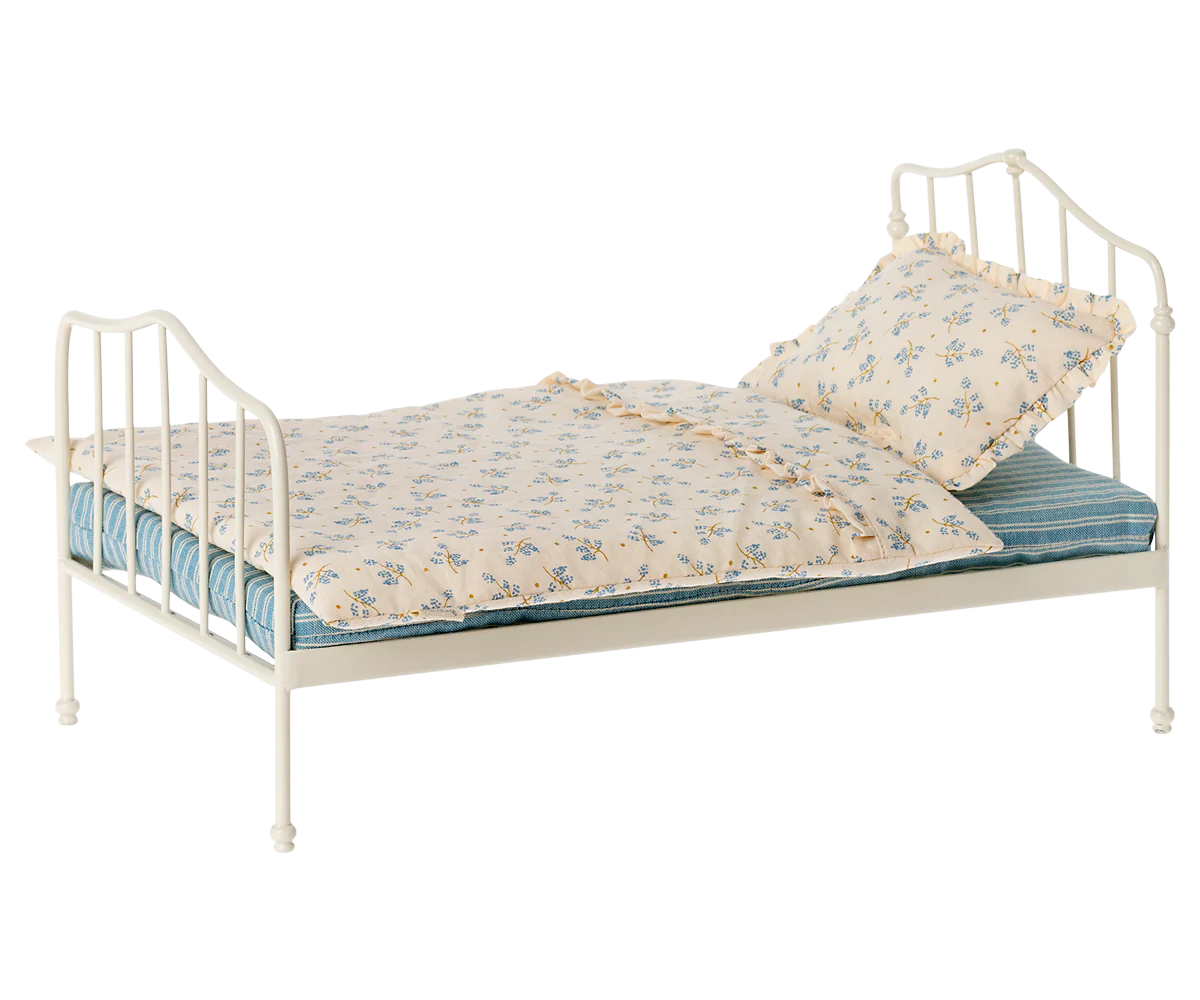 Maileg | Bed - Miniature | Blue 