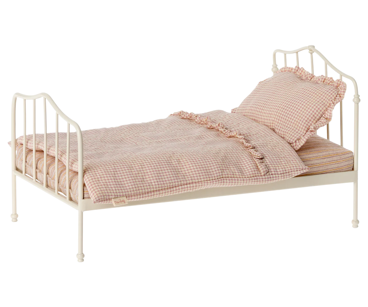 Maileg | Bed - Miniature | Dark Rose 