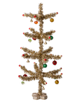 Maileg: Christmas Tree | Gold w/ Red & Green