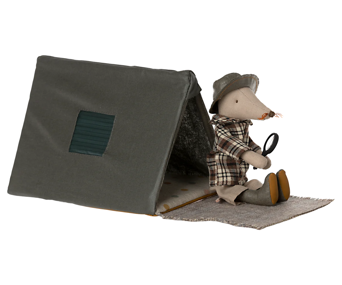 Maileg | Happy Camper Single Tent - Mouse 