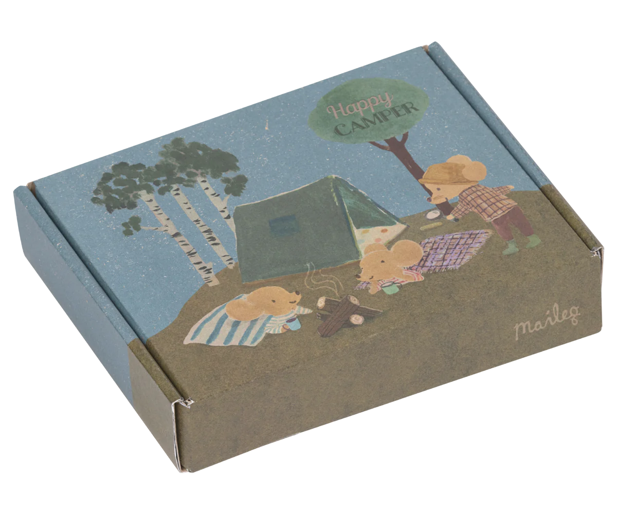 Maileg | Happy Camper Single Tent - Mouse 