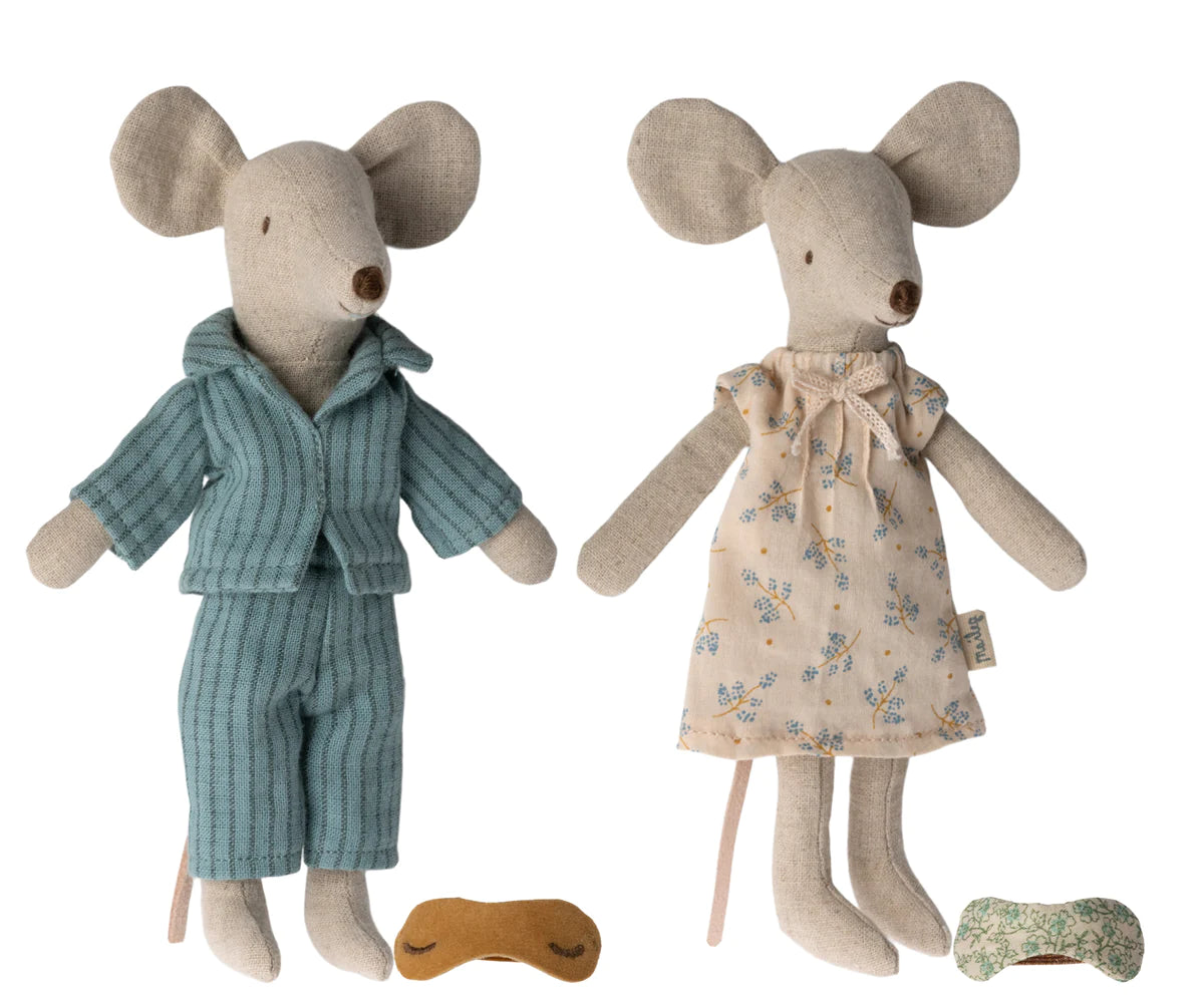 Maileg | Mum and Dad Mice in Cigar Box B