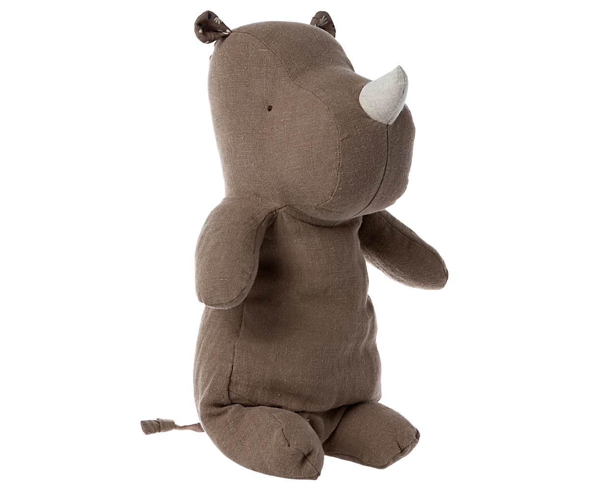 Maileg | Safari Friends - Medium Rhino | Light Brown 