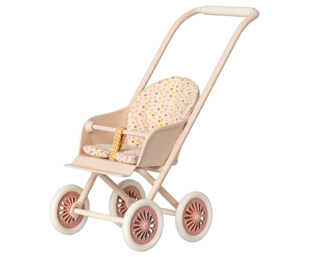 Maileg | Stroller - Miniature/Micro | Powder 