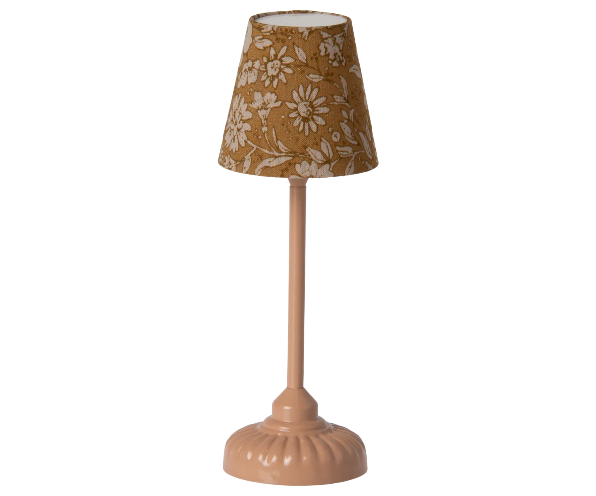 Maileg | Vintage Floor Lamp - Mouse | Dark Powder
