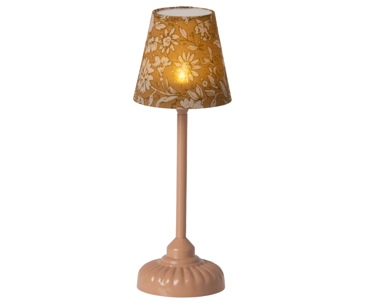 Maileg | Vintage Floor Lamp - Mouse | Dark Powder
