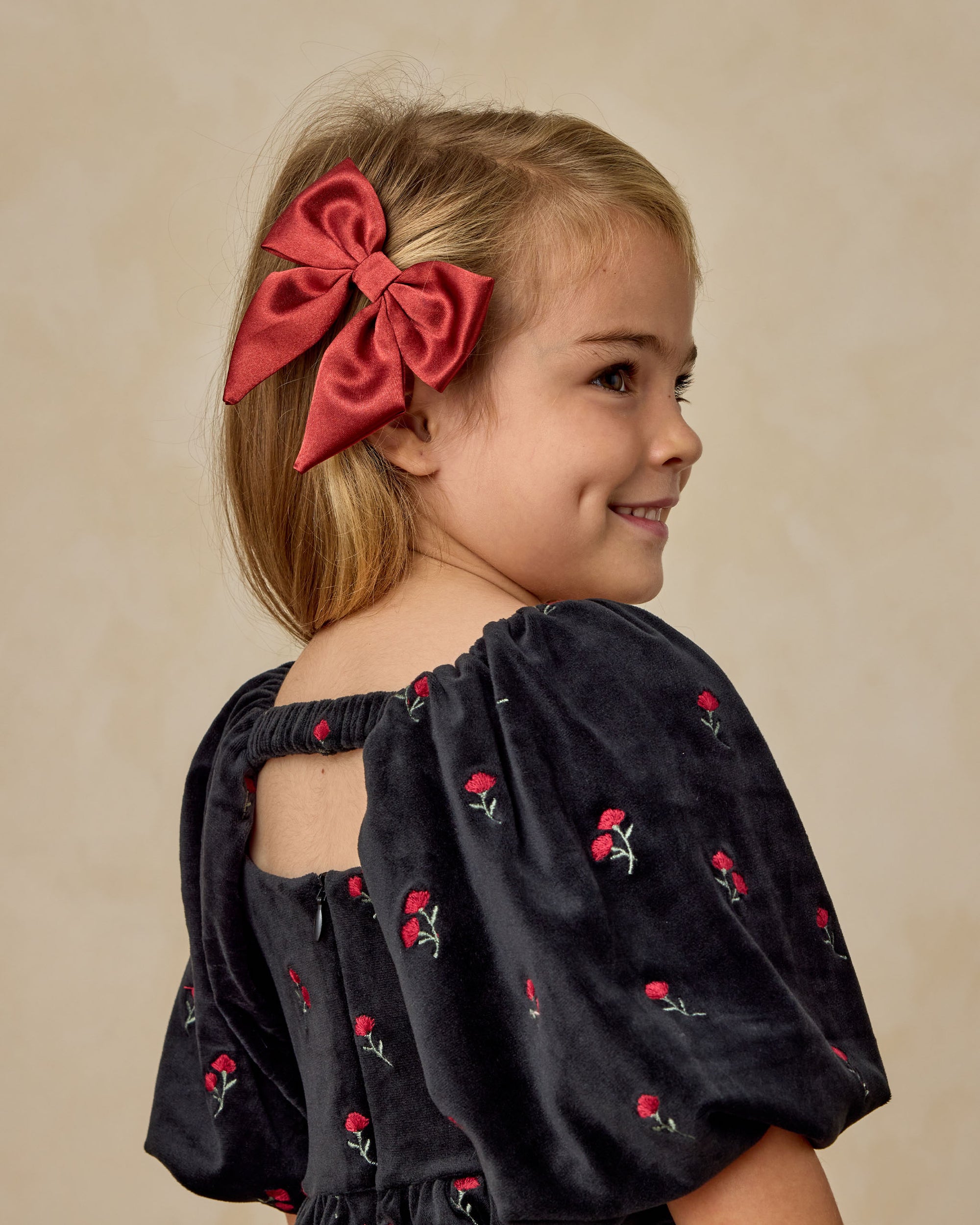 Nina Dress | Velvet Floral