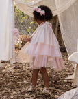 Pom Pom Crown + Wand | Pink Ombre