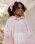 Pom Pom Crown + Wand | Pink Ombre