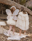 Tulle Cape | Champagne Stars