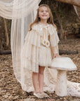 Tulle Cape | Champagne Stars