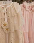 Tulle Cape | Champagne Stars