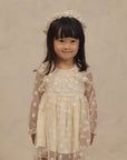 Celine Dress | Embroidered Daisy