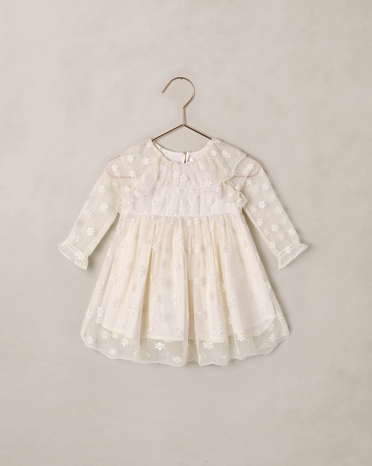 Celine Dress | Embroidered Daisy