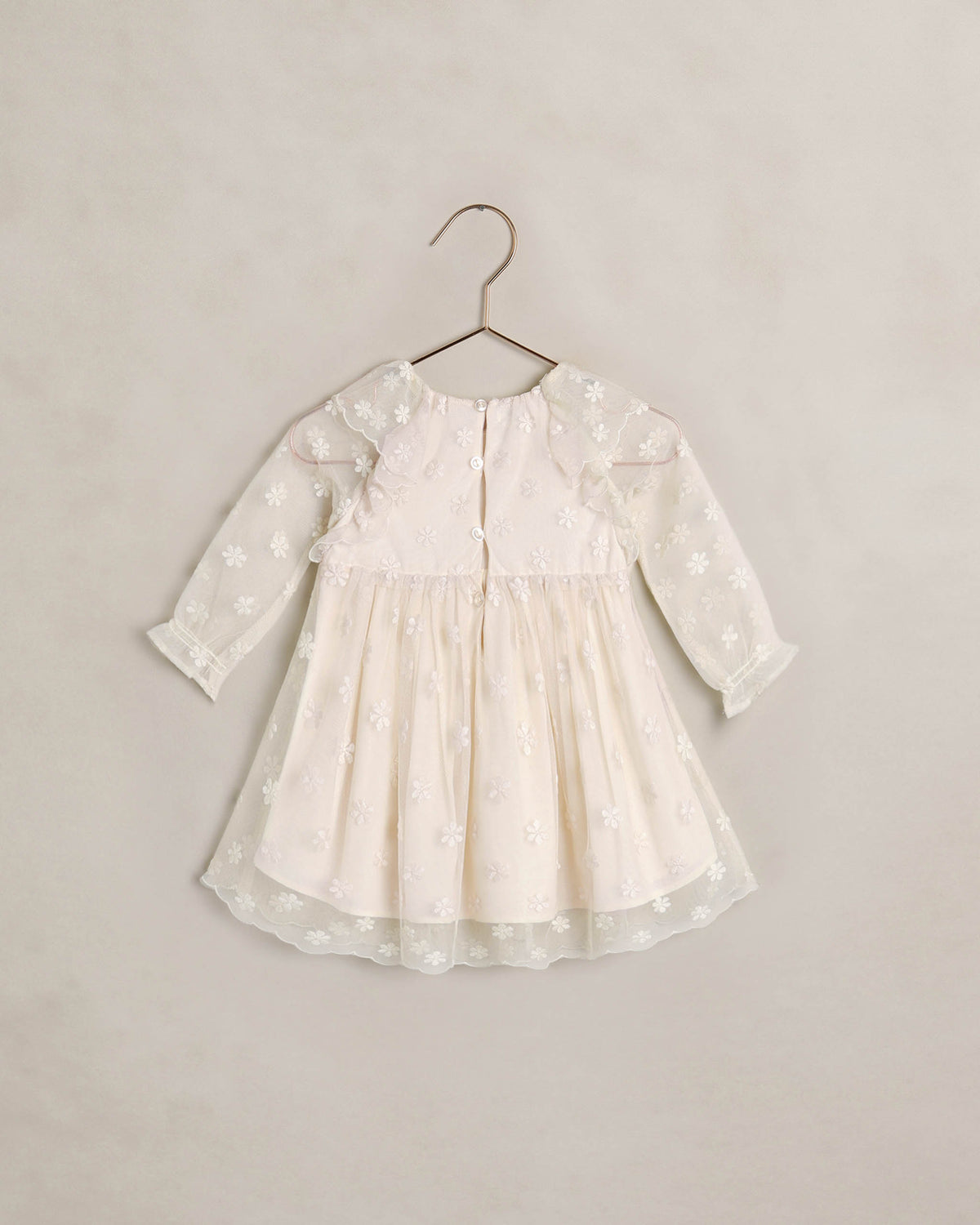 Celine Dress | Embroidered Daisy