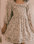 Elodie Dress | Blue Garden