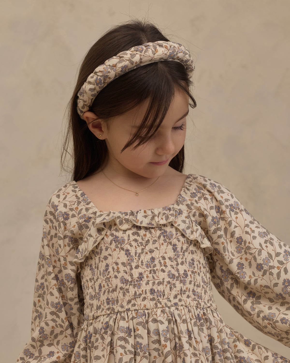 Elodie Dress | Blue Garden