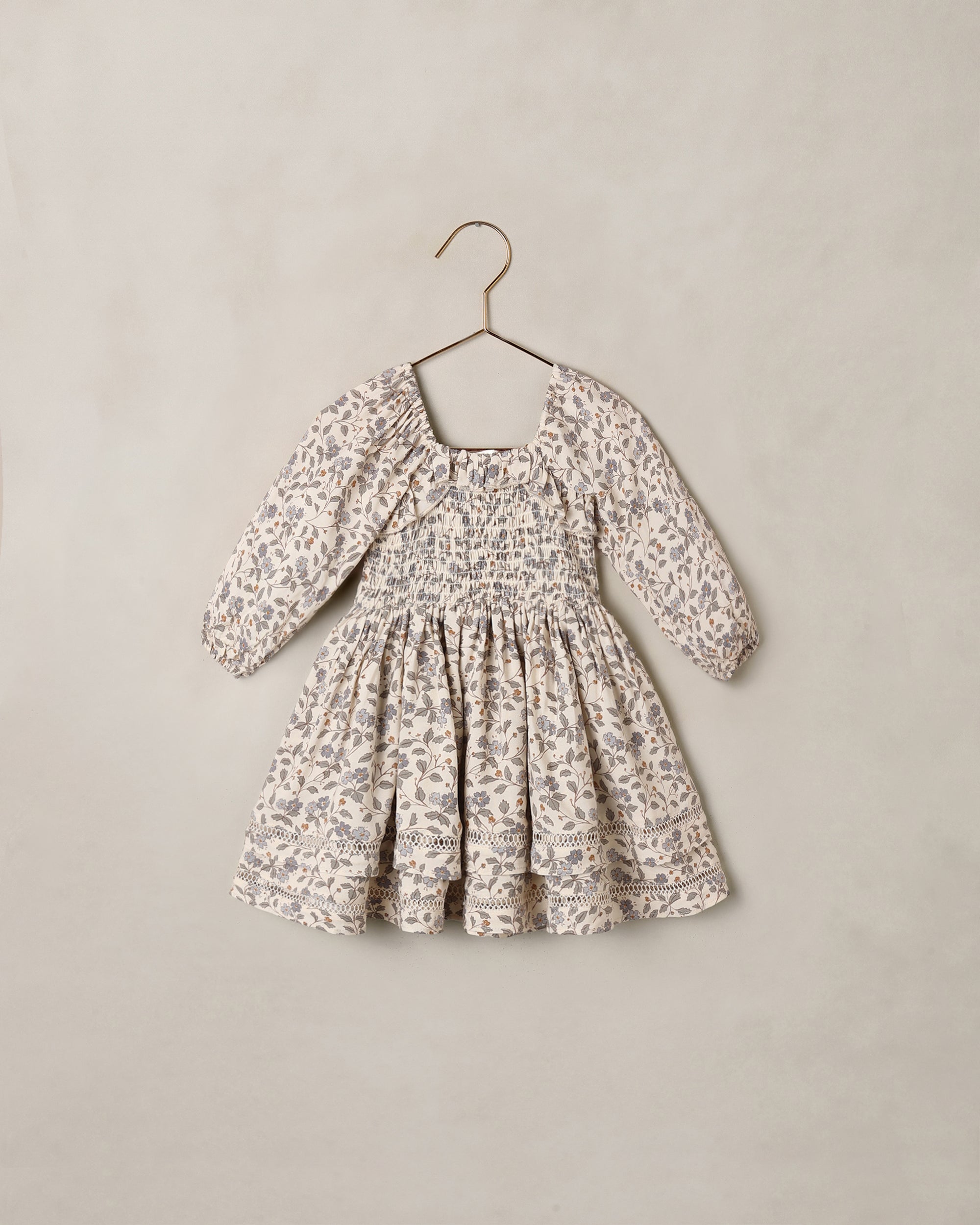 Elodie Dress | Blue Garden