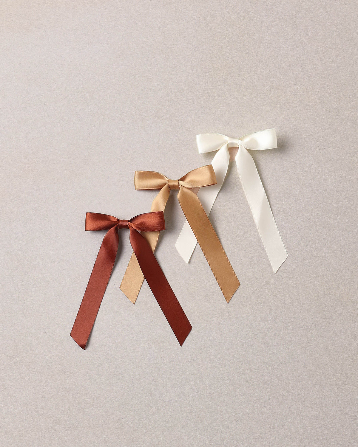 Ribbon Bows | Spice, Ivory, Gold