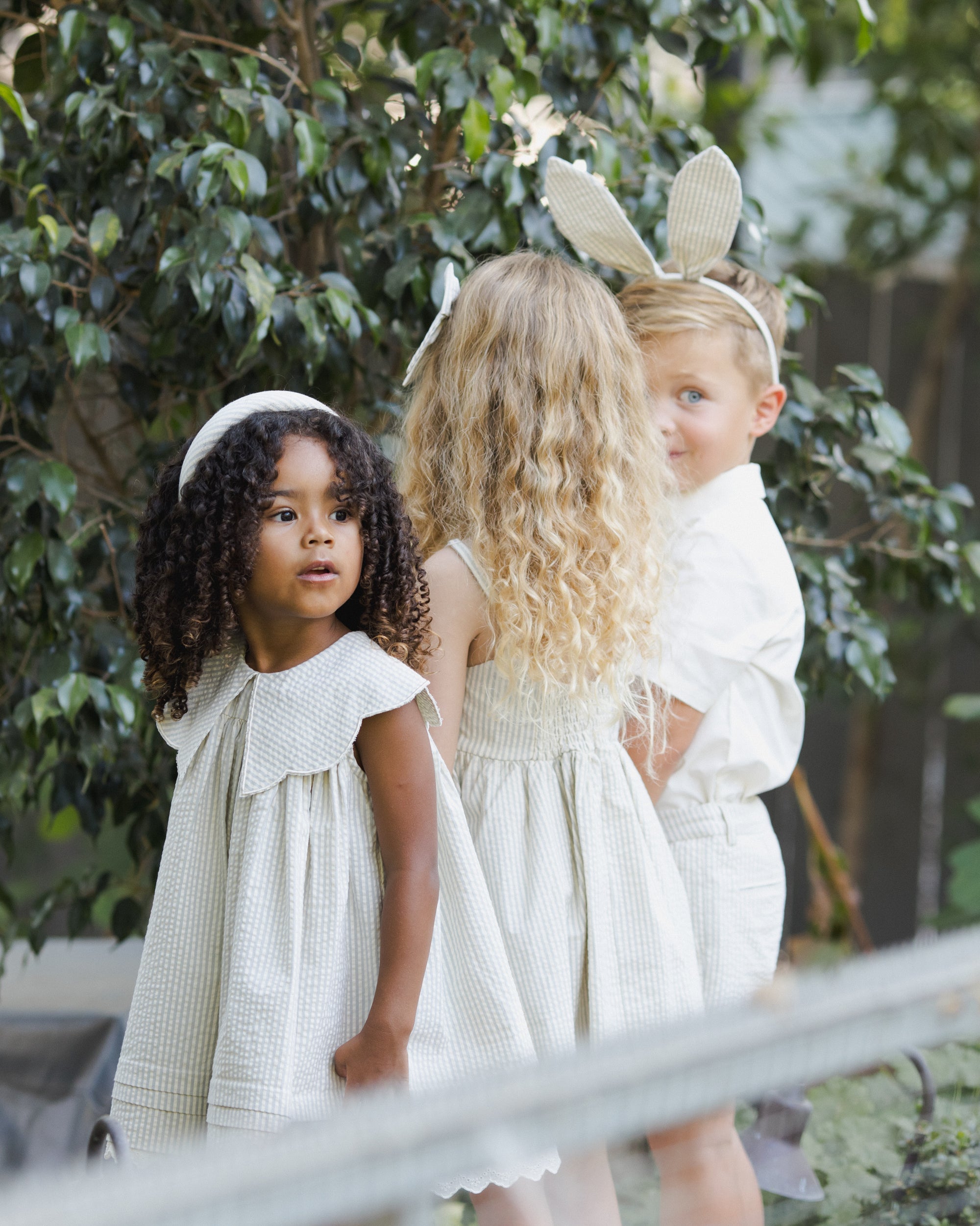 Florence Dress | Sky Stripe