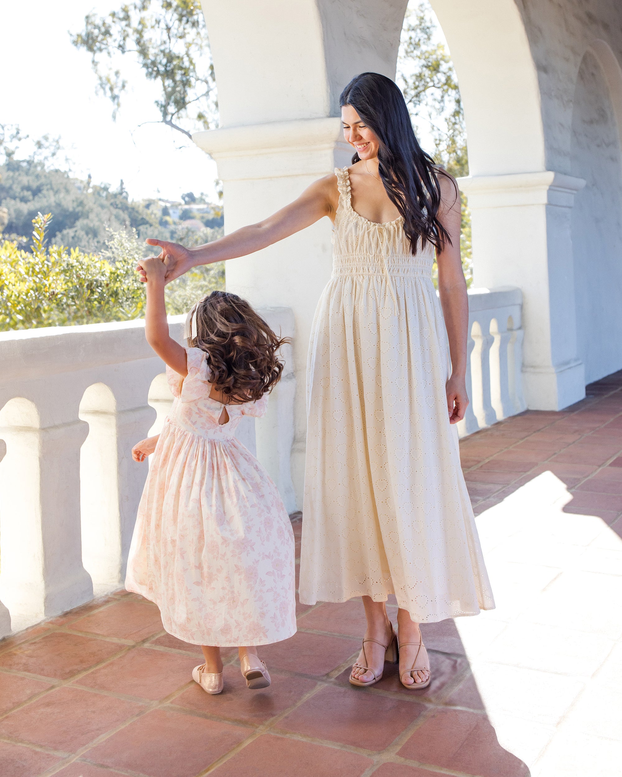 Hazel Dress | Blush English Rose