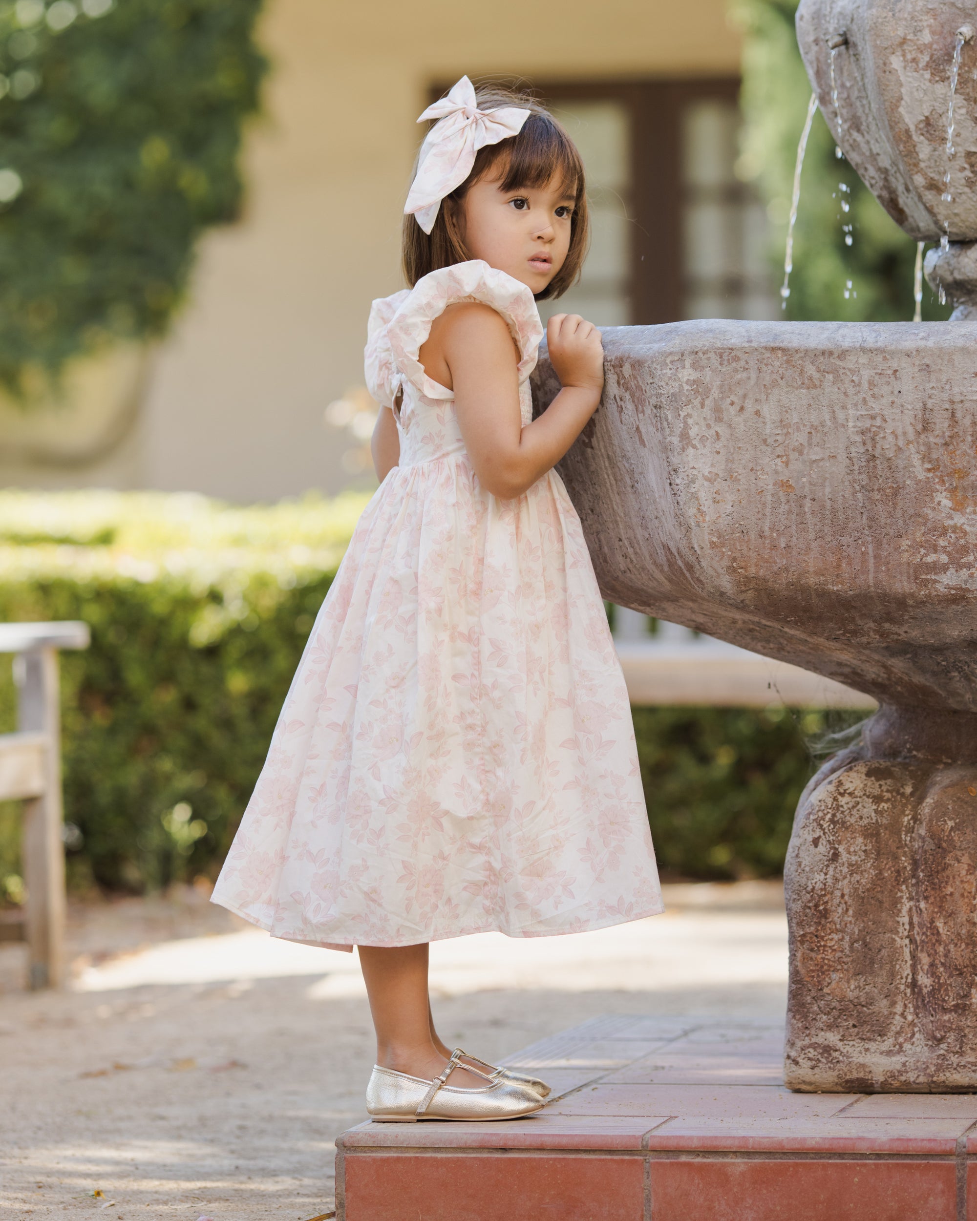 Hazel Dress | Blush English Rose
