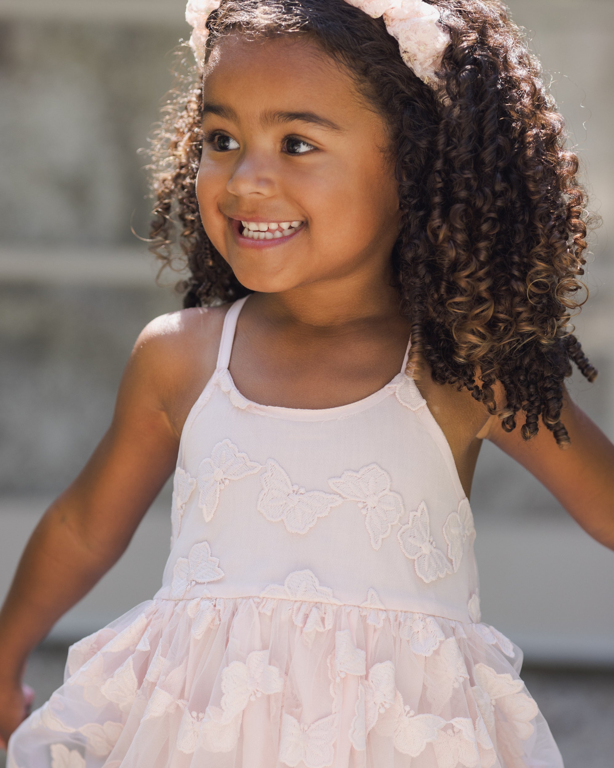 Pippa Dress | Butterfly Cotton Candy