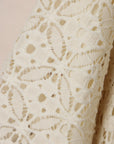 Sara Dress | Ivory Eyelet