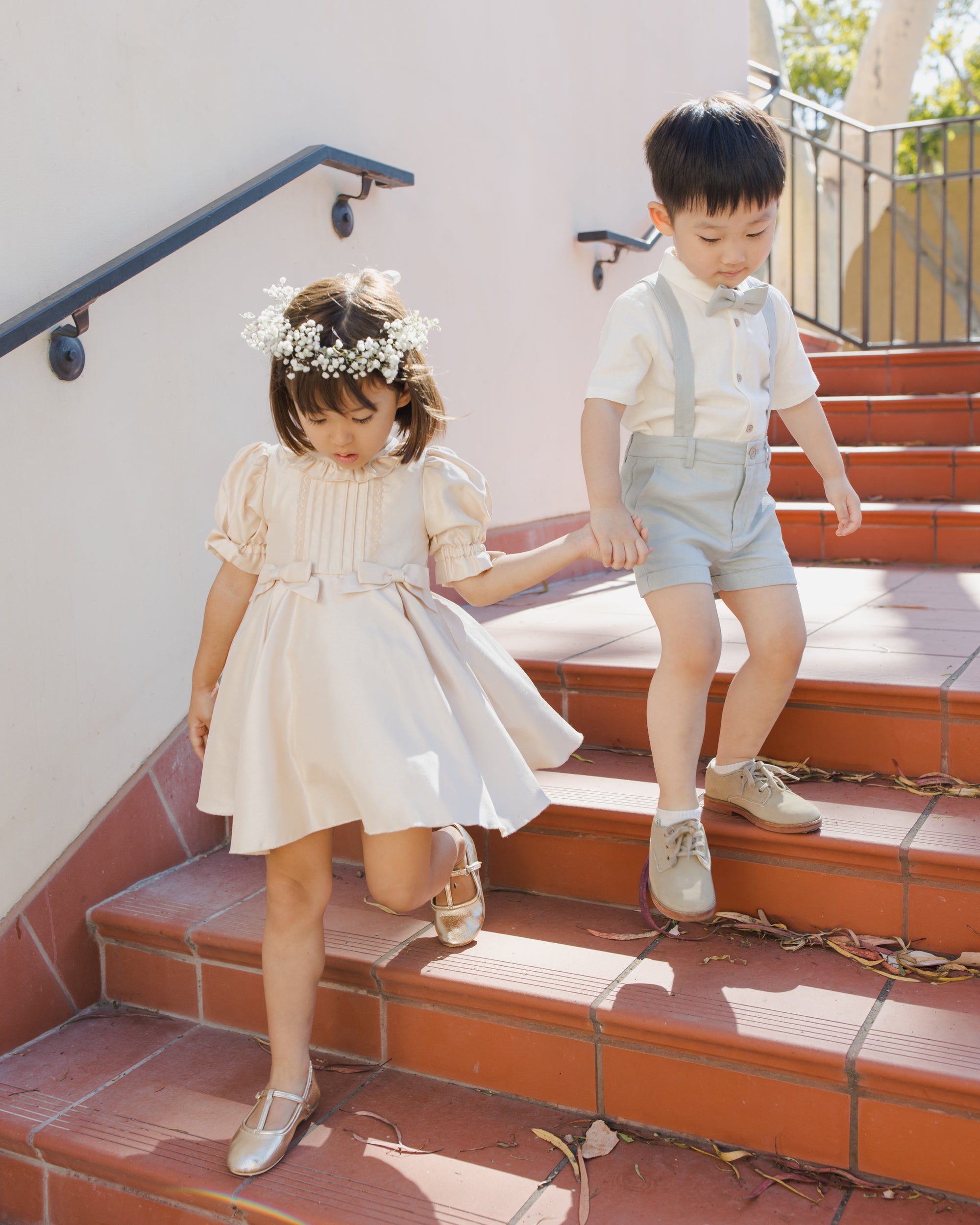 Suspender Short | Mist