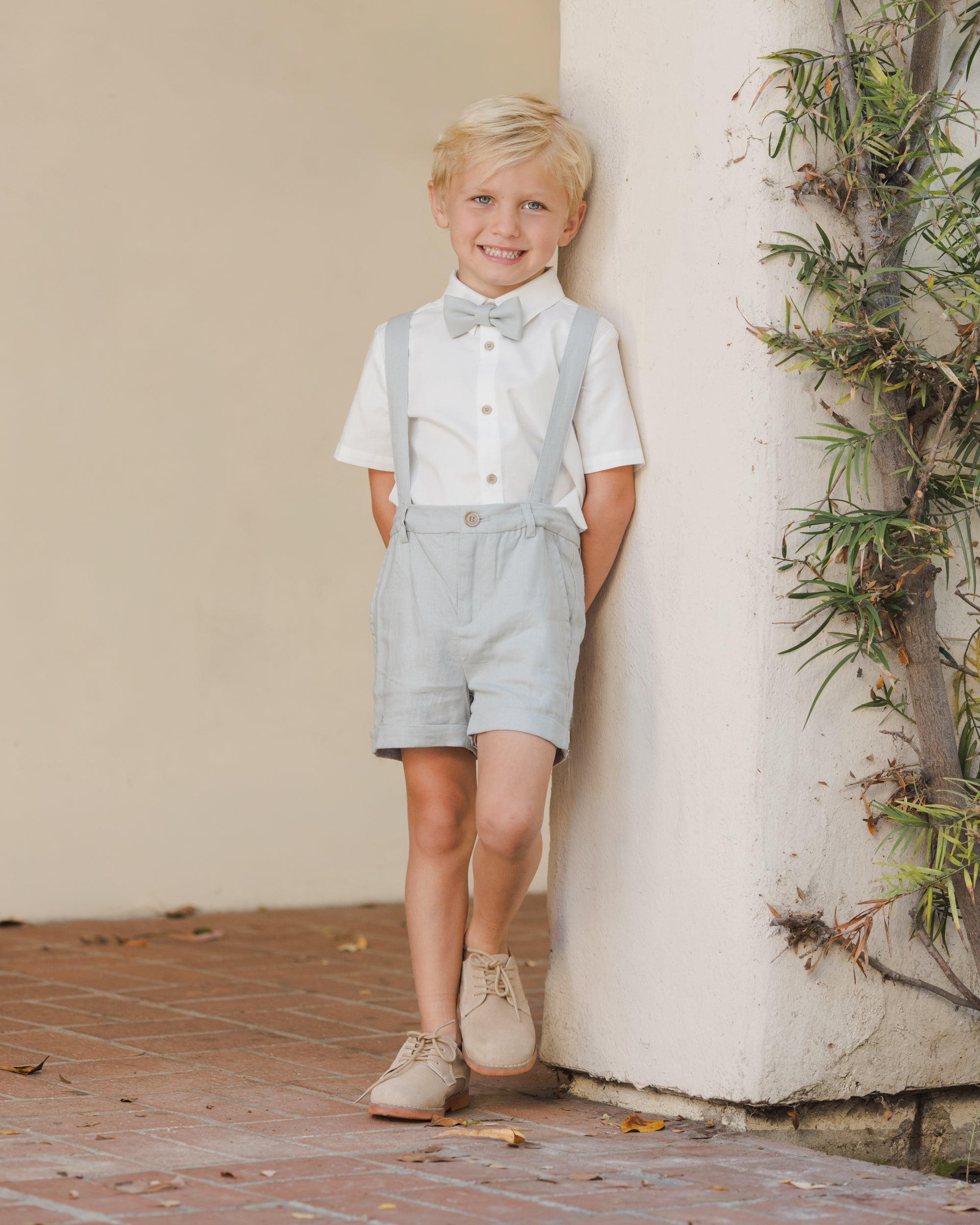 Suspender Short | Mist