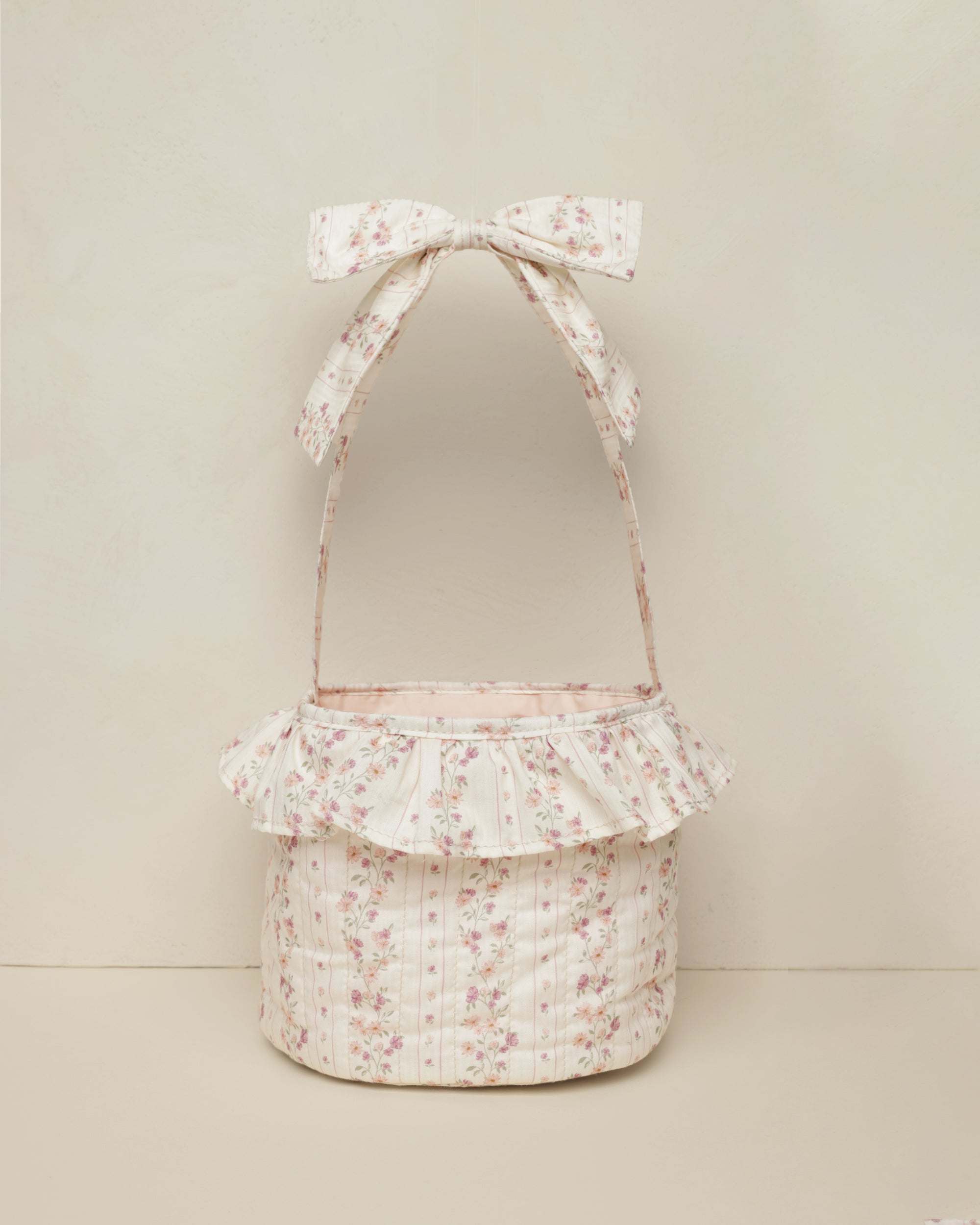 NL SS25 | Easter Basket | Floral Stripe 