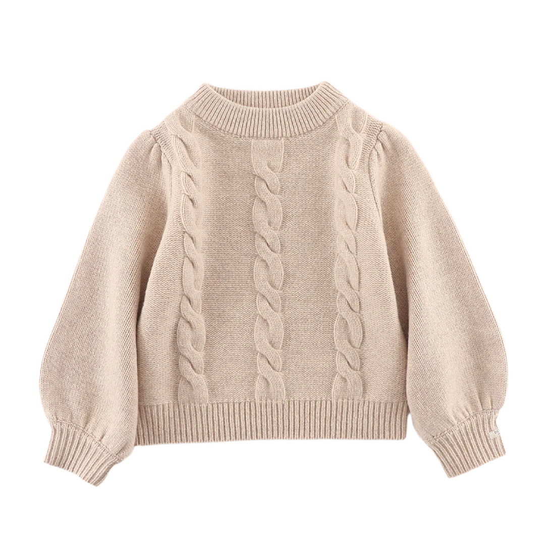 Niena Merino Wool Sweater | Lavender Brown