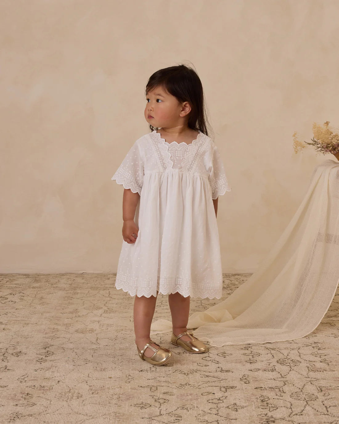 Noralee | Eleanor Dress | White 